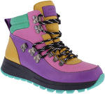 ADESSO WOMENS A7122 RAINE ARUBA Multi Colour Leather Waterproof Lace-Up Ankle Boot