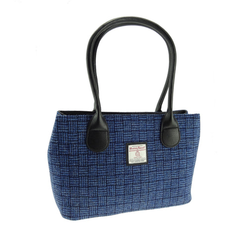 GLEN APPIN Harris Tweed 'Cassley' Classic Handbag