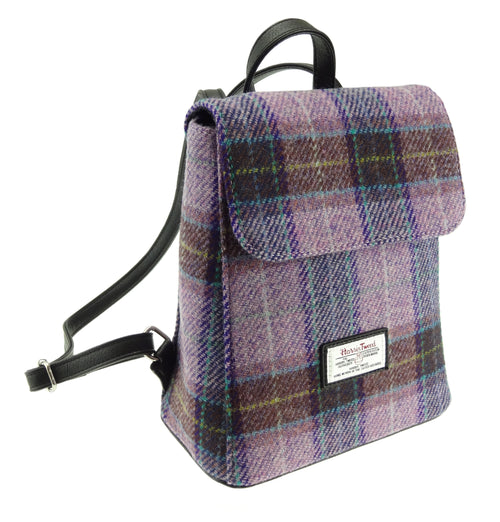 GLEN APPIN Harris Tweed Tummel Mini Backpack