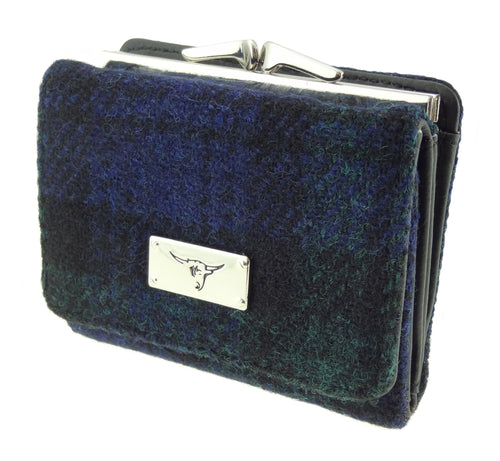 GLEN APPIN - Harris Tweed Unst Small Purse with clasp