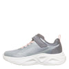 SKECHERS KIDS 303729LC LGMT SKECHERS SOLA GLOW Lt Grey/Pink Lights Trainer