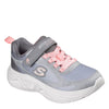SKECHERS KIDS 303729LC LGMT SKECHERS SOLA GLOW Lt Grey/Pink Lights Trainer