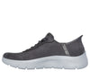 SKECHERS WOMENS 124837 Go Walk Flex - Mali Hands Free Ladies Charcoal Grey Trainers