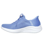 SKECHERS WOMENS 149710 PERI Brilliant Path Blue Slip-In Trainer