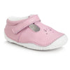 STARTRITE KIDS 0761-6 TUMBLE Baby Girls Pale Pink Leather Pre-Walker (G Fitting)