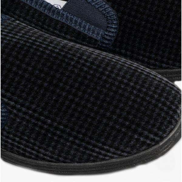 MIRAK MENS HIGHBURY Navy Twin Gusset Slipper