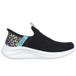 SKECHERS KIDS 303801L BKMT COLORY Girl's Black/Multi SLIP-IN Trainers