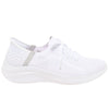 SKECHERS WOMENS 149710  BRILLIANT PATH Handsfree 'Slip Ins' White