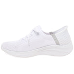SKECHERS WOMENS 149710  BRILLIANT PATH Handsfree 'Slip Ins' White