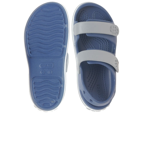 CROCS KIDS 209424-450 Crocband CRUISER Sandal Bijou Blue/Light Grey