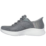 SKECHERS WOMENS 150012 GYMT SKECH-LITE PRO NATURAL BEAUTY Grey Slip-In