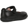 GEOX GIRLS J16FHA Naimara Girl Ballerina Black Leather Shoe