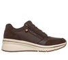 SKECHERS WOMENS  190370CHOC  Billion Flex - Luxe Up - Chocolate