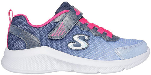 SKECHERS KIDS 303579L/NVHP Cutie Walk Navy/Hot Pink Trainer