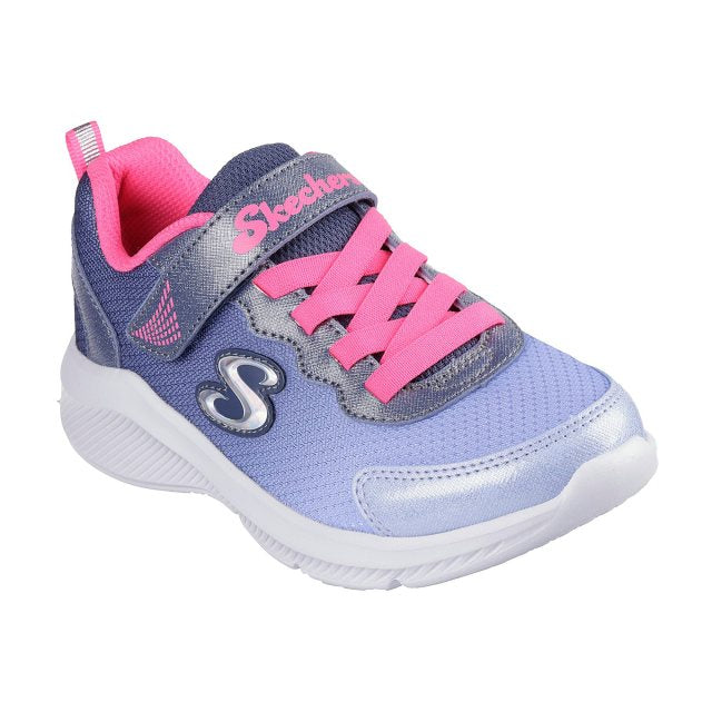 SKECHERS KIDS 303579L/NVHP Cutie Walk Navy/Hot Pink Trainer