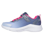 SKECHERS KIDS 303579L/NVHP Cutie Walk Navy/Hot Pink Trainer