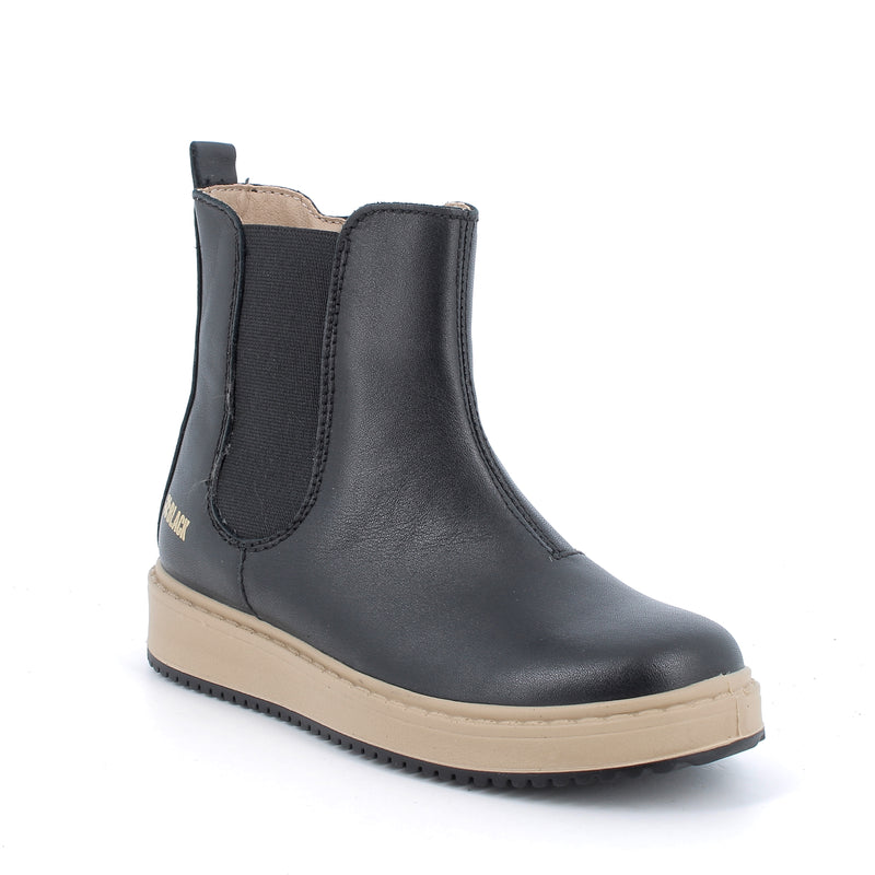 PRIMIGI KIDS 4870700 Girls Black Leather Chelsea Boot