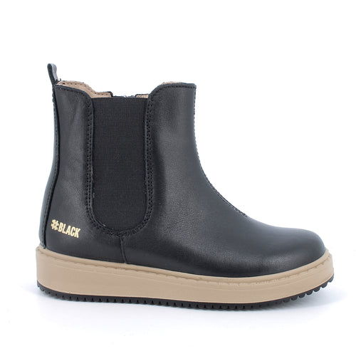 PRIMIGI KIDS 4870700 Girls Black Leather Chelsea Boot