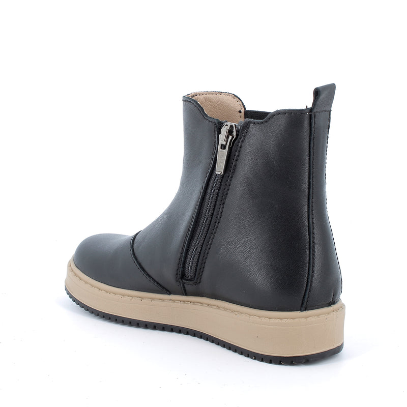 PRIMIGI KIDS 4870700 Girls Black Leather Chelsea Boot