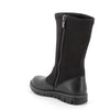 PRIMIGI KIDS 4874800 Girls Black Leather/Scuba Combination Long Boot