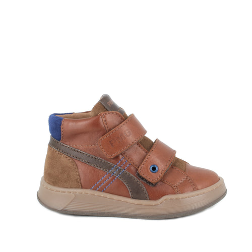PRIMIGI KIDS 4935922 Boys Brown leather/Suede Ankle Boot