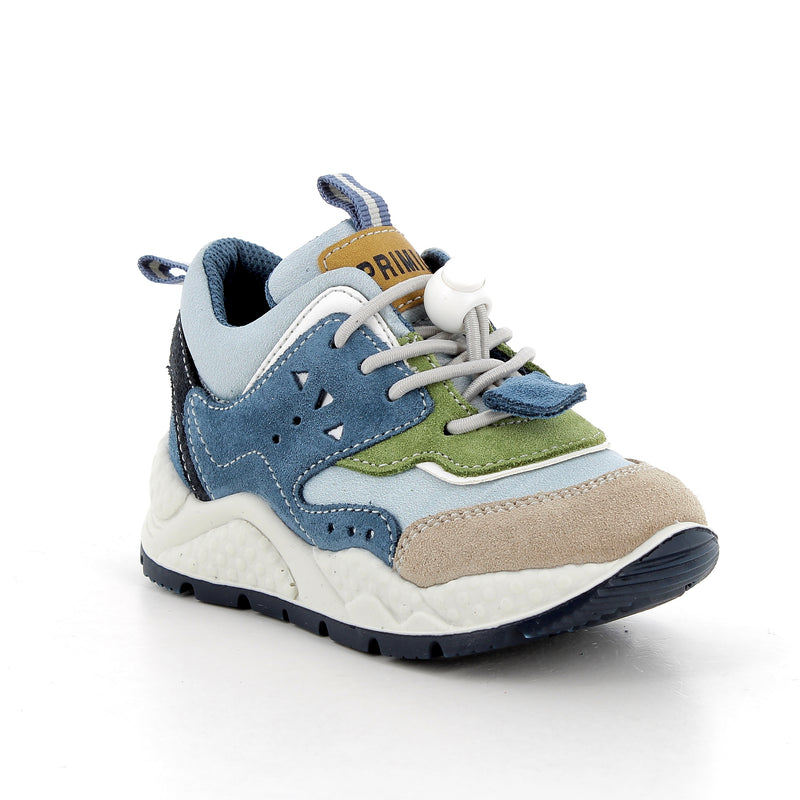 PRIMIGI KIDS 6856011 Boy's Navy/Multi Bungee Trainer
