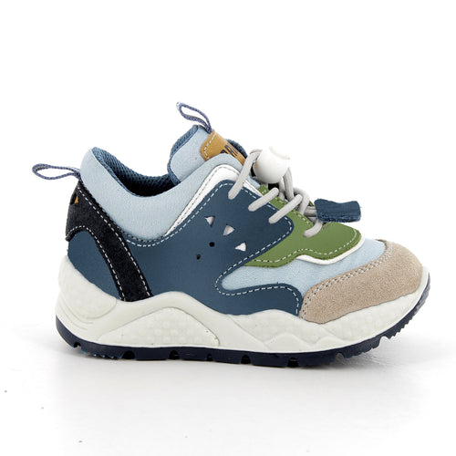 PRIMIGI KIDS 6856011 Boy's Navy/Multi Bungee Trainer