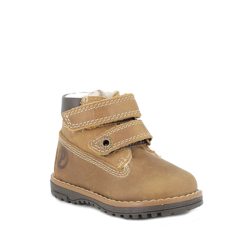 PRIMIGI KIDS 6912166 Boys Brown Leather Ankle Boot