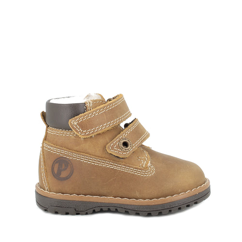 PRIMIGI KIDS 6912166 Boys Brown Leather Ankle Boot