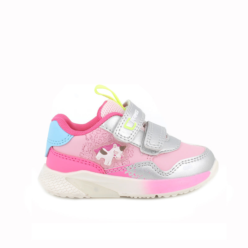 PRIMIGI KIDS 6958800 Girls Pink/Silver Light-up Trainer