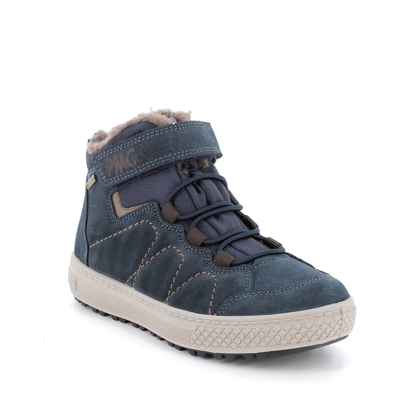 PRIMIGI KIDS 8890522 Boy's Navy Suede leather Gore-Tex Ankle Boot