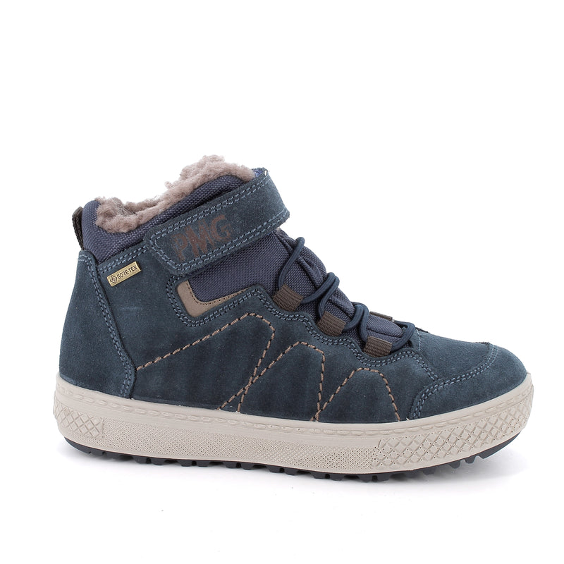 PRIMIGI KIDS 8890522 Boy's Navy Suede leather Gore-Tex Ankle Boot