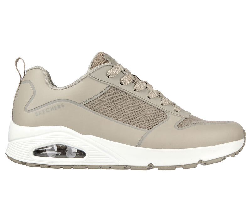 SKECHERS MENS  232248 TPE Taupe UNO - SOL