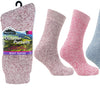 WOMENS SOCKS  Pro Hike Ladies  Wool Blend Boot Socks, 3 pair pack