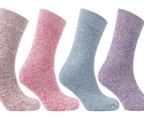 WOMENS SOCKS  Pro Hike Ladies  Wool Blend Boot Socks, 3 pair pack