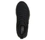 SKECHERS KIDS 310387L - UNO LITE - EASY ZIP All Black Trainer