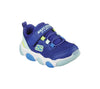 SKECHERS KIDS 402040N BLLM MIGHTY GLOW Boy's Blue/Lime Lights Trainer