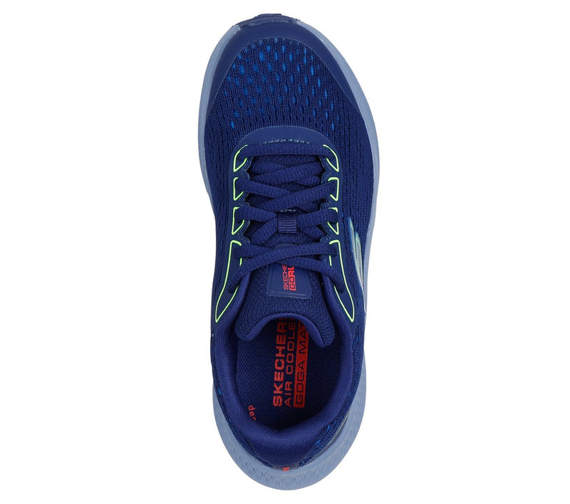 SKECHERS KIDS 405046L NVMT GO RUN CONSISTENT 2.0 Navy Lace Trainer