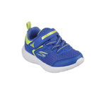 SKECHERS KIDS 407237N BLLM Dyna-Lite  RETLER Boy's Blue/Lime Trainer