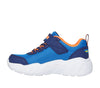 SKECHERS KIDS 407312N BLNV  -  PLAY SCENE Blue/Navy Aeroplane Themed Trainer