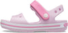 CROCS KIDS 12856 CROCBAND SANDALS BAL/PK Girls Bubblegum Pink sandals