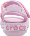 CROCS KIDS 12856 CROCBAND SANDALS BAL/PK Girls Bubblegum Pink sandals