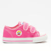 BILLI GIO KIDS BGEA4580 BOMBERINO FUO1 Fuchsia Pink Canvas Sneaker