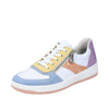 RIEKER WOMENS M5520-91 MORELIA White/Multi Sneaker