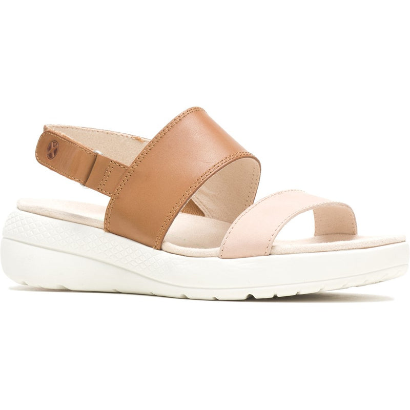 HUSH PUPPIES WOMENS TAN Leather BREATHE Sandal