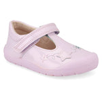 STARTRITE KIDS 0772-6 SPARKLE Pale Lilac Glitter Patent Shoe (H)