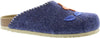 ADESSO WOMENS  A5610 MAEVE Navy Felt Mule Slipper