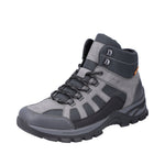 RIEKER MENS B6832-45 TORERE Grey/Black RiekerTex Hiking Style Boot