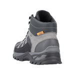 RIEKER MENS B6832-45 TORERE Grey/Black RiekerTex Hiking Style Boot