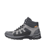 RIEKER MENS B6832-45 TORERE Grey/Black RiekerTex Hiking Style Boot